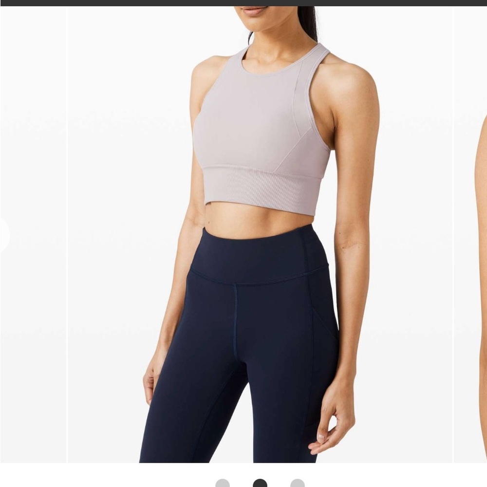 Lululemon Ebb To Train Bra Support, C/D Cup Iced Iris -Size (8)